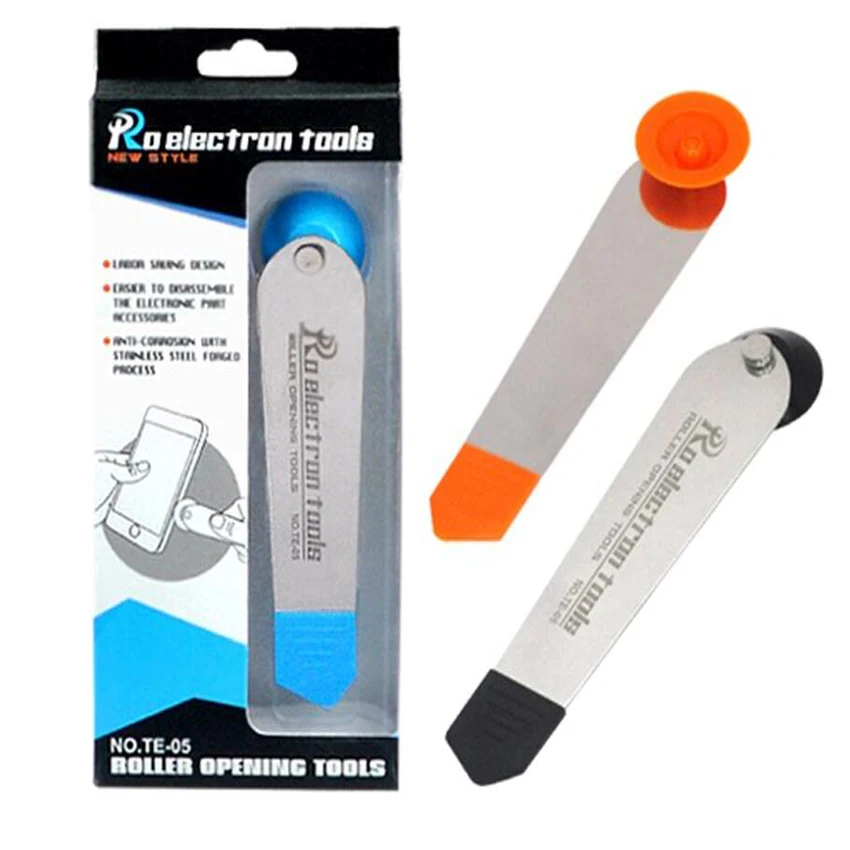 

1PC Hot selling Mobile Phone Repair Tools Roller Opening Tools Stainless Steel Opening Tool Metal Prying for iPad Tablet Laptop