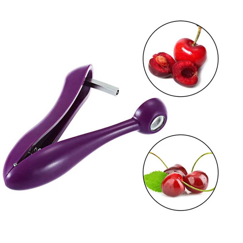 

Cherry Fruit Kitchen Pitter Remover Olive Core Corer Remove Pit Tool Seed Gadget Stoner