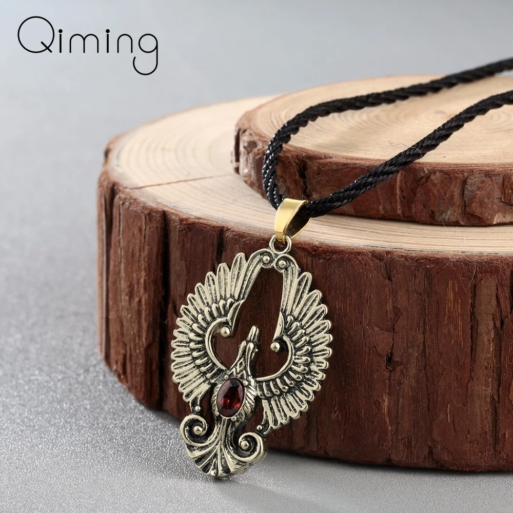 

Phoenix Bird Pendant Necklace Chokers Eagle Pendant Beautiful Birds CZ Zircon Vintage Necklace Women Jewelry Boyfriend Gift