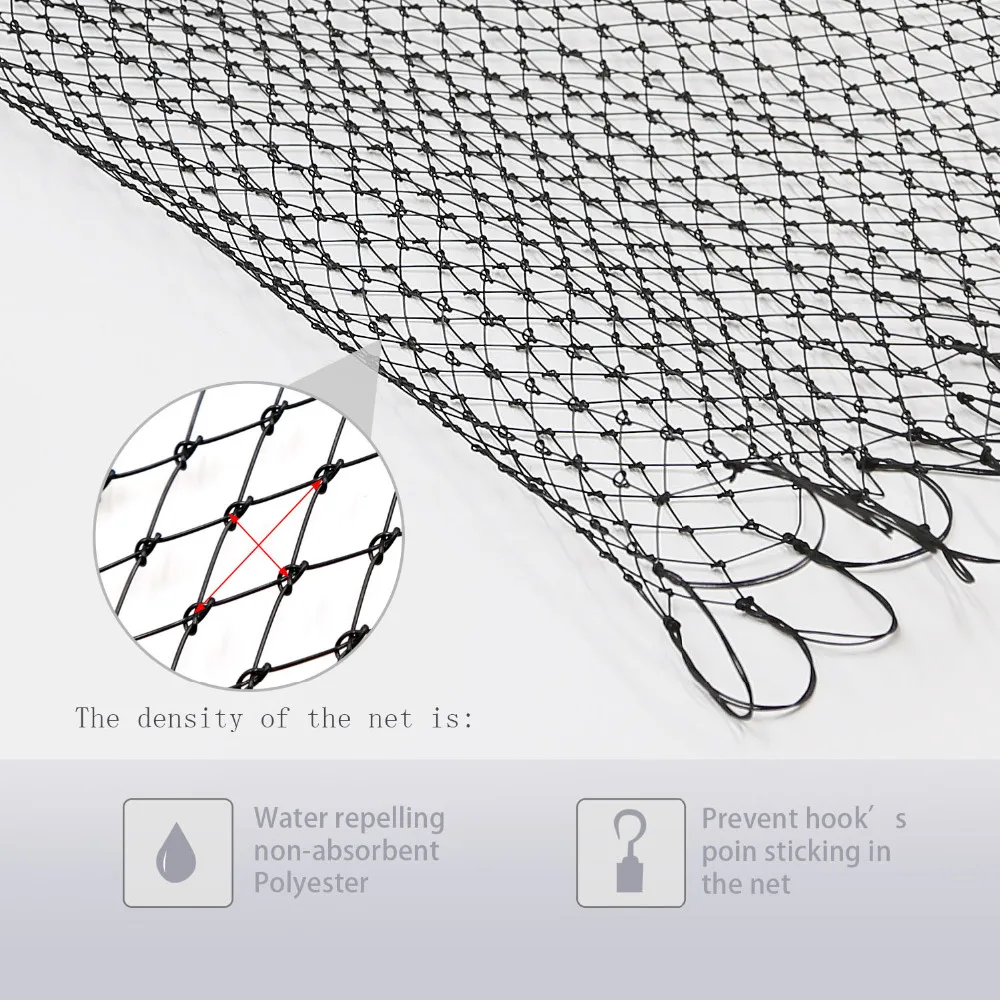 Рыболовные сети, складные рыболовные инструменты, заменяемые сетчатые отверстия, глубина, складные PE салазки, сачок, ручная работа, устойчивость к коррозии
