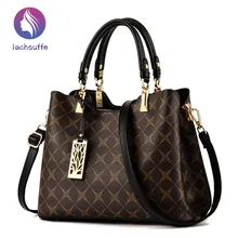 LACHOUFFE/Модная Новинка; женская сумка; сумка-мессенджер из искусственной кожи с принтом; Диагональная Сумка на плечо