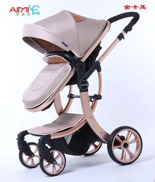 Baby stroller baby stroller shock absorbers light folding stroller 4runner