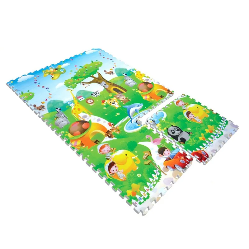 

Play Mats Baby Toys Educational Cotton Play Mat Childrens Kids Rugs Crawling Interlocking Exercise Floor Tiles Carpet boys girls