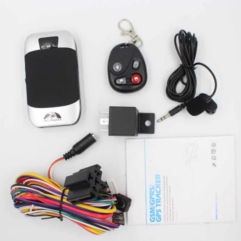 GPS Tracker TK303H For Vehicle Motorcycle and Private Car 6V 40V Geo fence Over Speed ARM