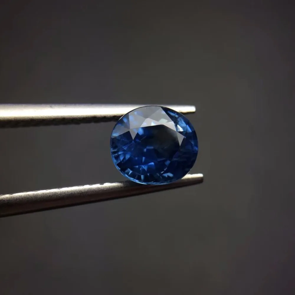 

On Sale cqt certification 1.47ct Natural No Indication UnHeated Blue Sapphire Stone Loose Gemstones