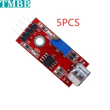 5 шт. Высокочувствительный микрофонный датчик модуль KY-037 обнаружения звука