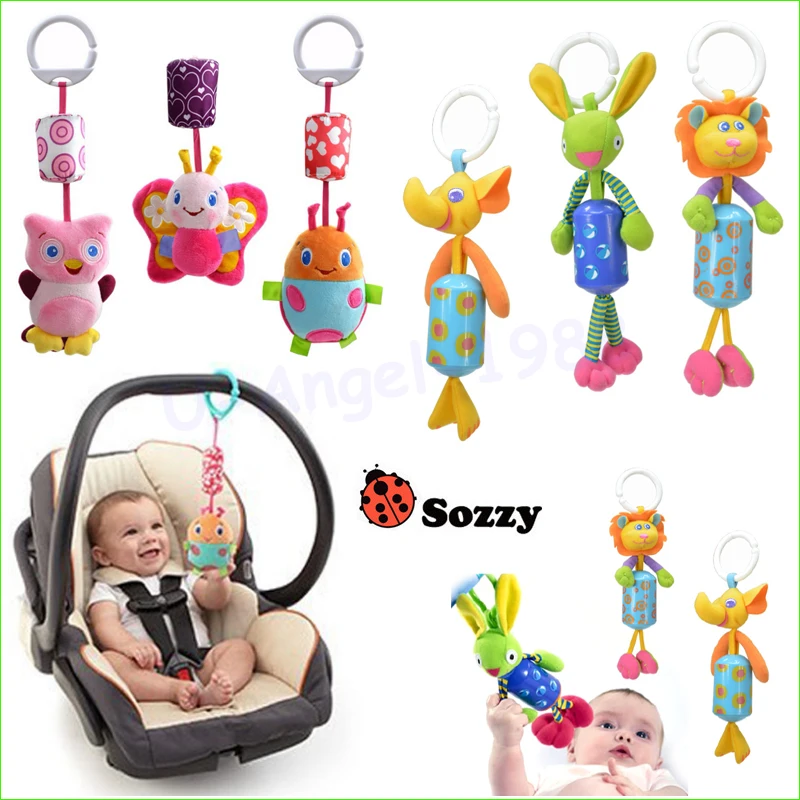 1 pièces nouveau bébé jouets Mobile bébé en peluche Sozzy lit vent carillons hochets cloche jouet poussette pour nouveau-né en gros