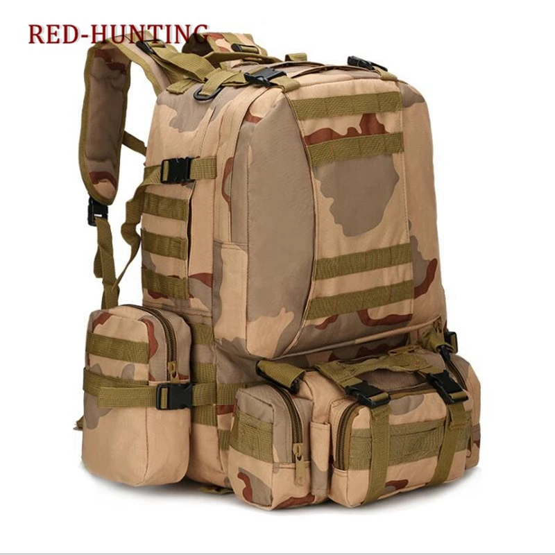 

50L Backpack large package army tactical combination package travel travel large big backpack hunting