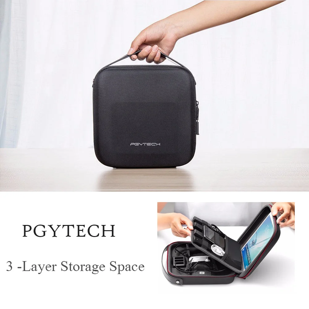

PGYTECH Portable Carrying Case Box for DJI Tello EVA Hard Protective Bag Portable Storage Drone Boxes Drones Accessories