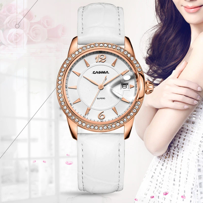 Relogio feminino Luxruy Брендовые женские часы кожаные кварцевые модные наручные