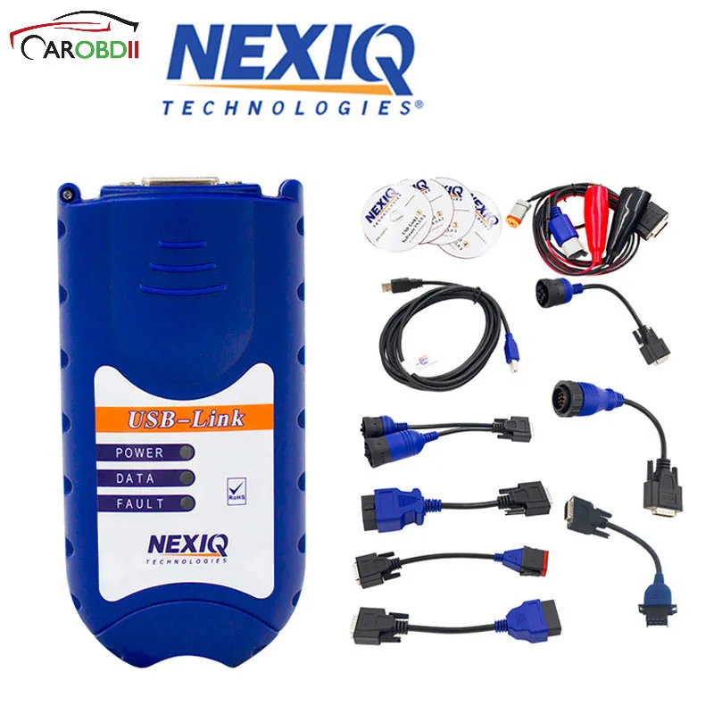 Nexiq Usb Link на продажу NEXIQ 125032 Usb LINK NEXIQ-USB ссылка Nexiq Авто сверхмощный сканер для грузовиков инструмент DHL