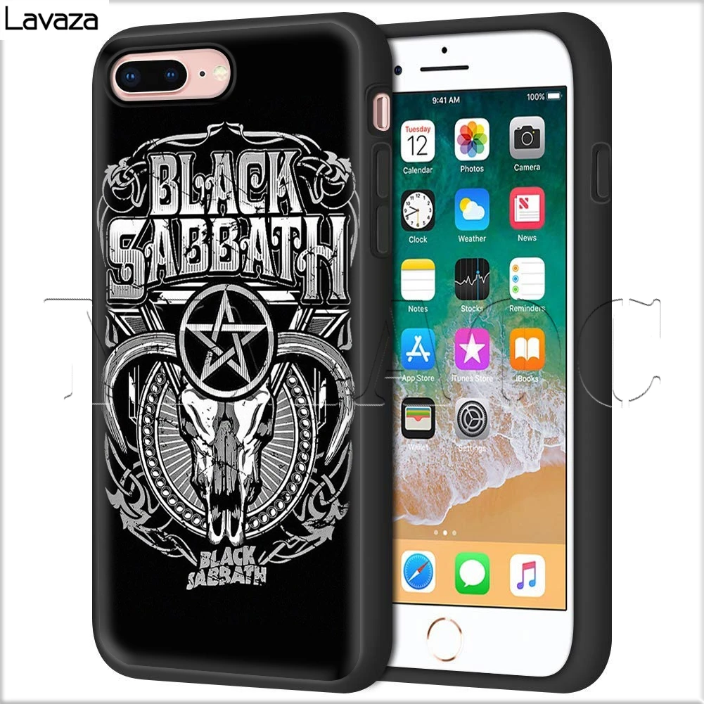 Чехол Lavaza Black Sabbath для iPhone 11 Pro XS Max XR X 8 7 6 6S Plus 5 5S se
