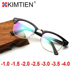 Близорукость-1,0-1,5 до-4,0 оправ Для мужчин очков oculos-де-грау Lentes opticos mujer оптически рамки рецепт фальшивые очки