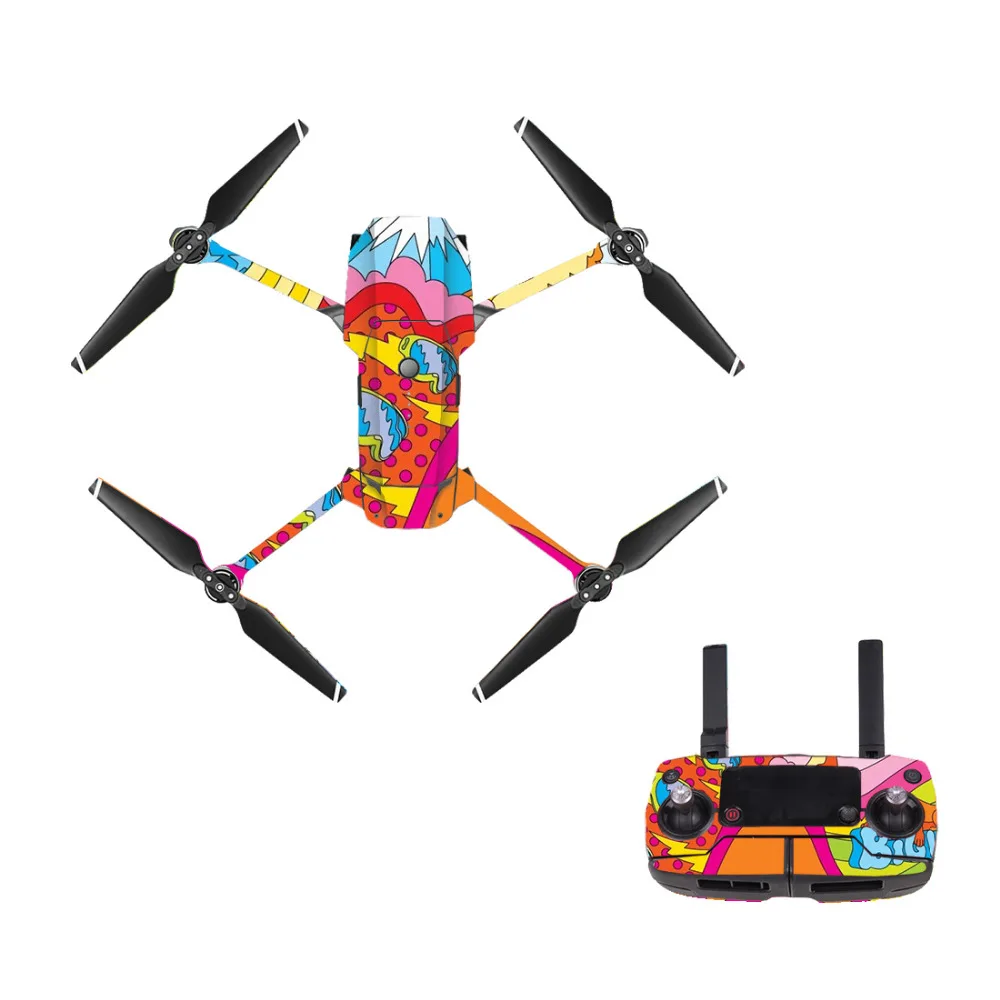 Новый Дизайн для dji Мавик Pro Водонепроницаемый кожи Стикеры пыле Стикеры наклейка для dji Мавик про кожу Интимные аксессуары