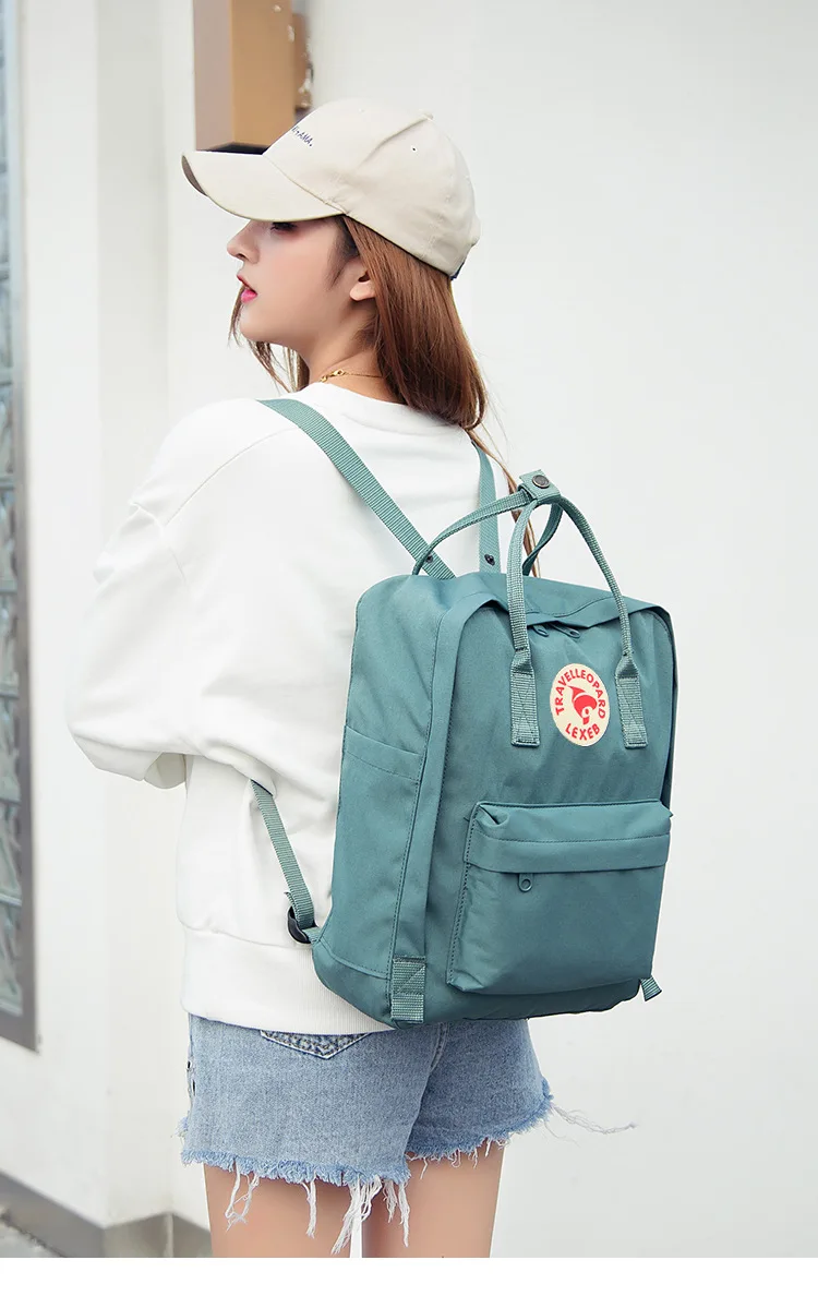 Diseño de lujo kanken Mochila Original de la marca la Escuela de bolsa impermeable bolsa de viaje Mochila femenina Mujer Vintage Mochila BAFH
