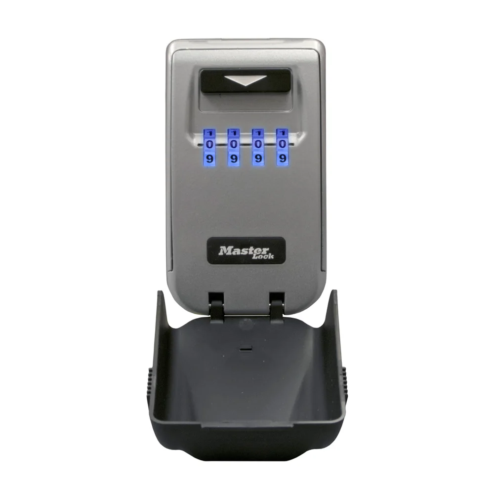 Master Key Safe Box Outdoor Wall-mounted Keys Storage Box Night Glowing 4 Password Lock Home Office Company Security Organizer
