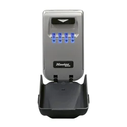 Key Safe Box Outdoor Wall-mounted Keys Storage Box Night Glowing Four Password Lock Home Office Company Security Organizer Boxes