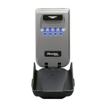 Master Key Safe Box Outdoor Wall-mounted Keys Storage Box Night Glowing 4 Password Lock Home Office Company Security Organizer 1