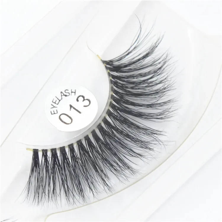 Красота Накладные ресницы 3D Полный Газа Lashes настоящие сибирские норковые ресницы полосы 3D норки Накладные ресницы iiwaka ресницы - Цвет: Real mink lash M013