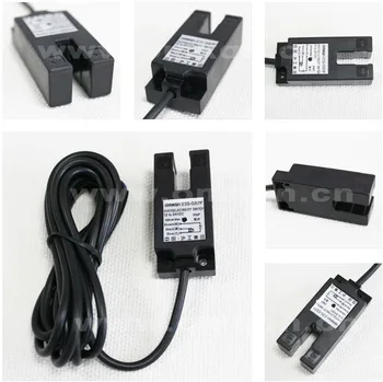 

2PCS E3S-GS7N E3S-GS7N2 E3S-GS7P E3S-GS7P2 OMKQN Slot Photoelectric Sensor NPN PNP 3-Wire 6-36VDC 7MM Adjustable Plastic Shell