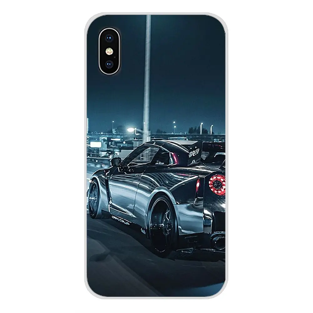 Для Apple IPhone X XR XS MAX 4 4s 5 5S 5C SE 6 6 S 7 8 Plus ipod touch 5 6 Аксессуары чехлы для телефонов JDM автомобильные NISSAN GTR металлические - Цвет: images 10