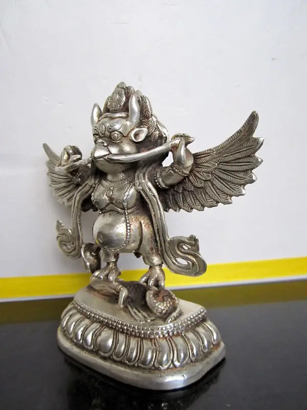 Tibetan nepal Buddhist bronze GARUDA statue bouddha statue