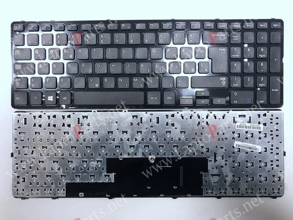 New SL Slovenia croatian West Balkans  Keyboard with C shell For SAMSUNG 350E5C 355E5C NP365E5C NP350E5C Laptop Keyboard WB Layout -1