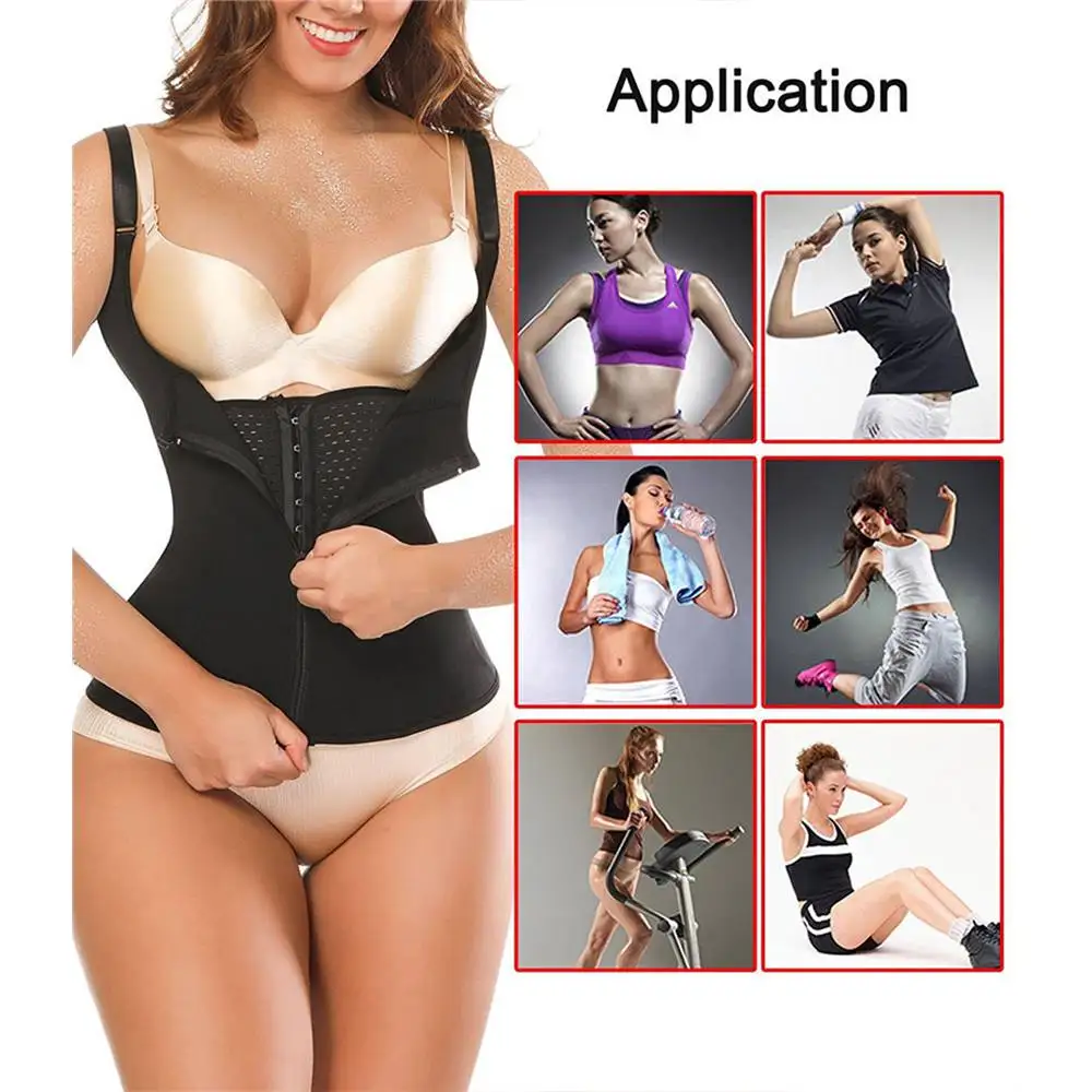 

Waist Trainer Modeling Thermo Top Neoprene Body Shaper Woman Cincher Sweat HOT Sauna Shapewear Push Up Vest Slimming Corset Slim