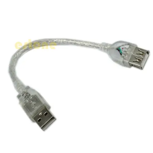 Хорошие продажи высокое качество короткий USB 2 0 A Мужской к женскому удлинитель