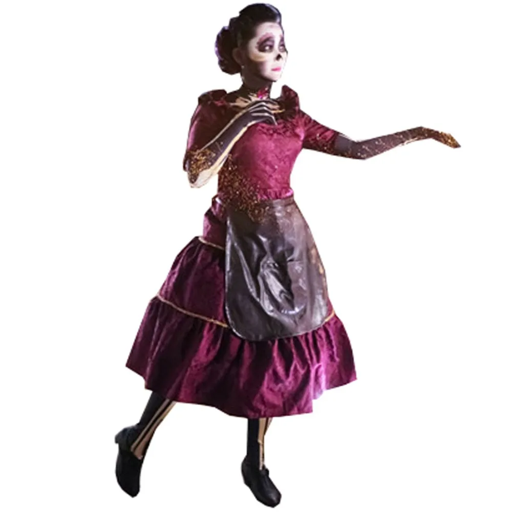 

2018 Косплей-костюм Coco Imelda любых размеров на заказ