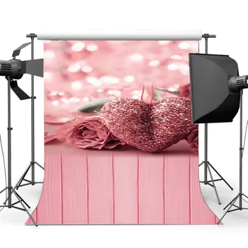 Valentine's Day Backdrop Sweet Hearts Bokeh Glitter Sequins Rose Flowers Stripes Wood Floor Photography Background
Valentine's Day Backdrop Sweet Hearts Bokeh Glitter Sequins Rose Flowers Stripes Wood Floor Photography Background