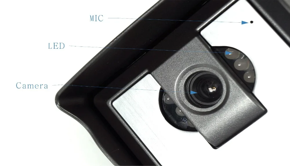 SmartYIBA 7 дюймов проводной видео телефон двери 1 камера до видеодомофон с DVR регистраторы уличная камера с ИК подсветкой Поддержка 32 Гб