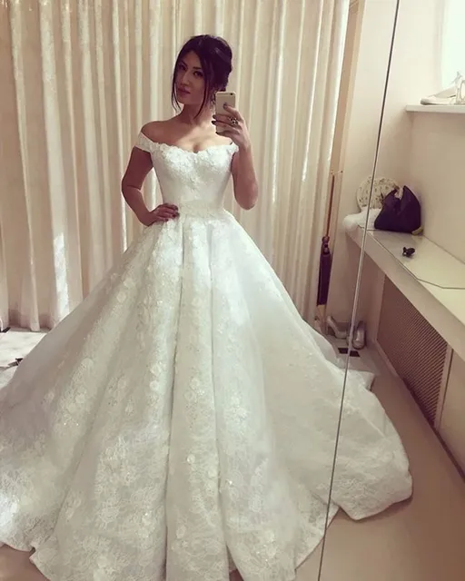 vestido de noiva renda vestido de bola vestidos de novia precios en
