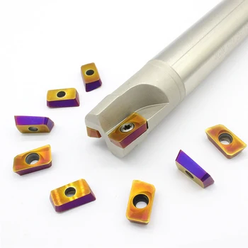 

APMT1604 PDER 10PCS+1PCS BAP400R C25-25-200-2T carbide insert for CNC Lathe Milling cutter holder milling tools holder