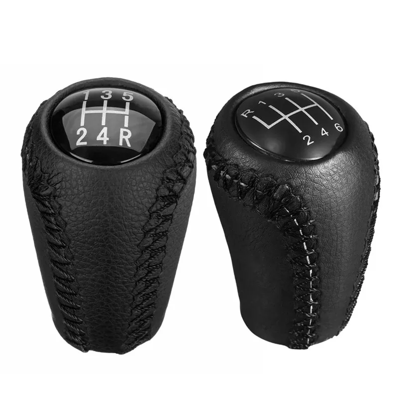 Automatic Gear Shift Knob Leather Handball for Mazda 3 5 6 8 CX-7