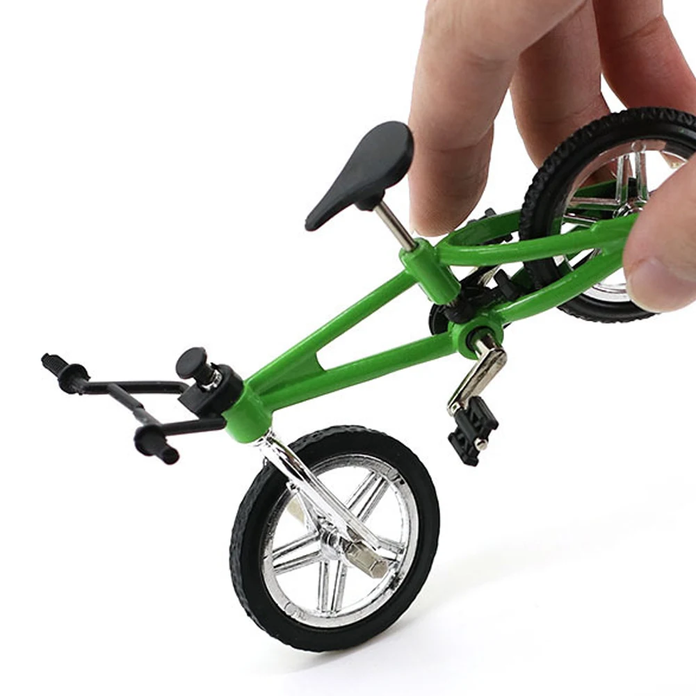 

Children Toy Mini Bicycle Simulation Small Bicycle Kid Early Education 1:10 RC Crawler Decor Accessory Bike Model Toy #2