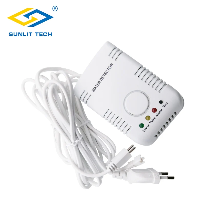  Home Smart Water Leakage Detector with Automatic Water Shut Off Valve DN15 for Home Kitchen Securit - 4000233020112