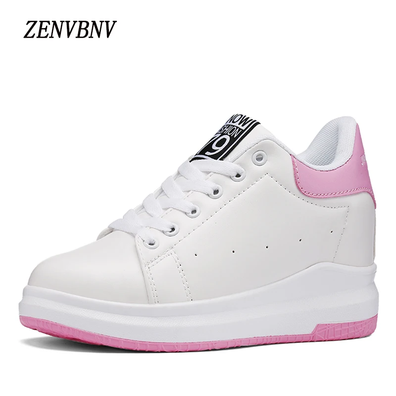 ZENVBNV2017 Autumn Lace Up font b Women b font Casual font b Shoes b font Increased