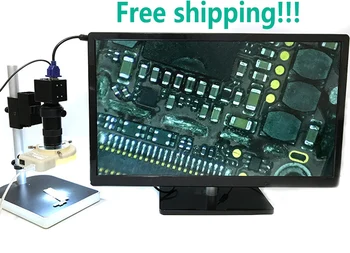 

HDMI VGA 720P 13MP 1/3" 60F/S Industry Video Microscope Camera C-MOUNT Lens For Phone Tablet PC PCB IC Observe Soldering Repair