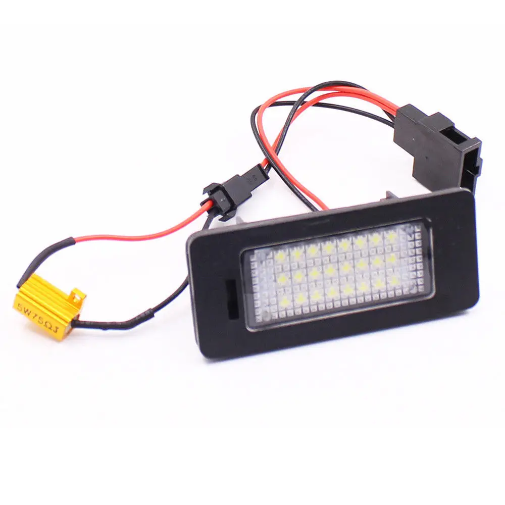 24SMD светодиодный светильник номерного знака для SKODA Octavia 3 Superb B6 Combi Rapid Yeti
