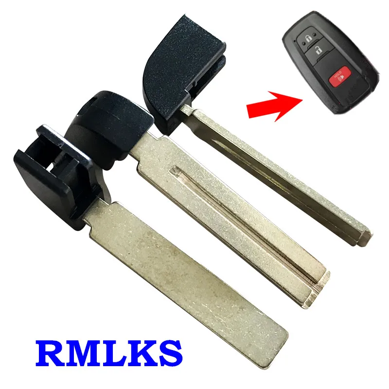 Аварийный вставной ключ для Toyota Prius Camry Smart Key HYQ14FBC HYQ14FBE Аварийный ключ