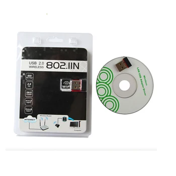 

150Mbps USB Wifi Adapter Ralink RT5370 USB 2.4GHz Wireless Network Networking Card 802.11 B/g/n LAN Adapter Wholesale 100pcs/lot