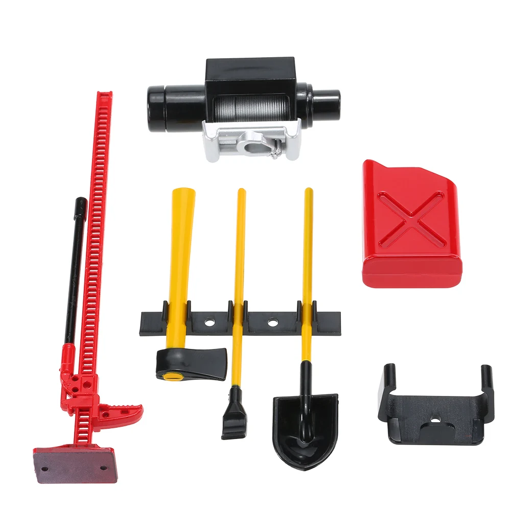 

6Pcs AUSTAR 10008 RC Decoration Tool Set Kit RC Accessories for 1:10 RC Rock Crawler Parts