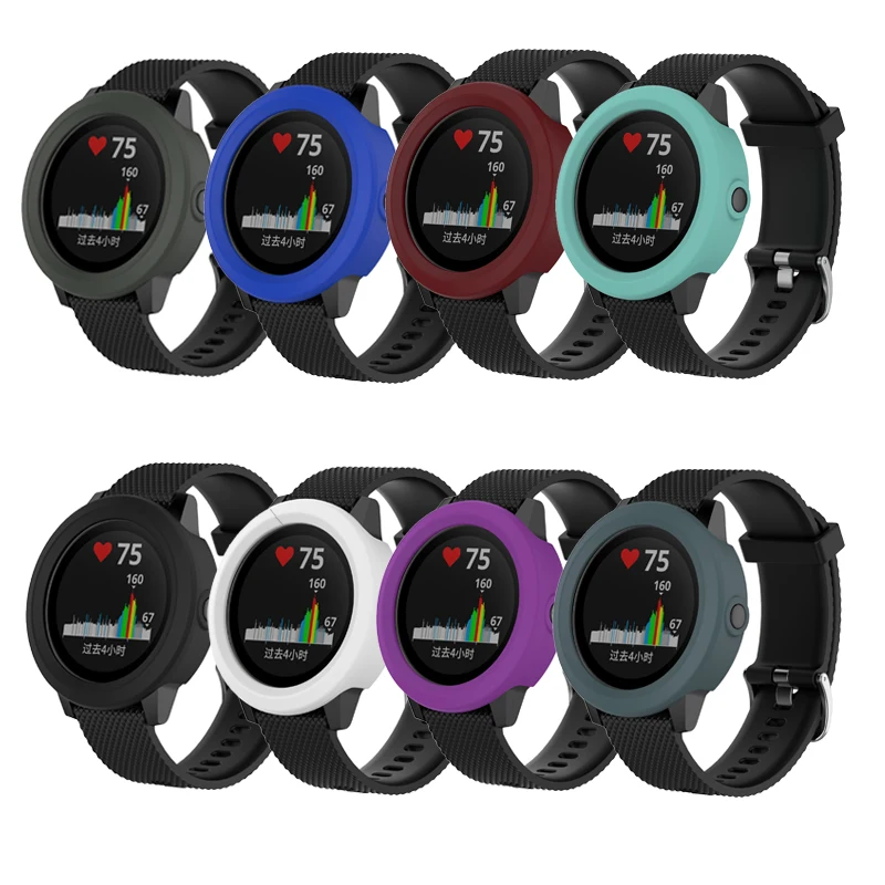 

MASiKEN Silicon Rubber Sleeve Cover Protective Case for Garmin Vivoactive 3 Watch Cases for Garmin Vivoactive3 Shell Pouch