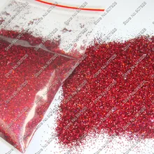 50 г-0,4 мм 015 Блестки для ногтей винно-красный цвет блеск для ногтей пыль порошок для ногтей искусство украшения и блестки для ногтей