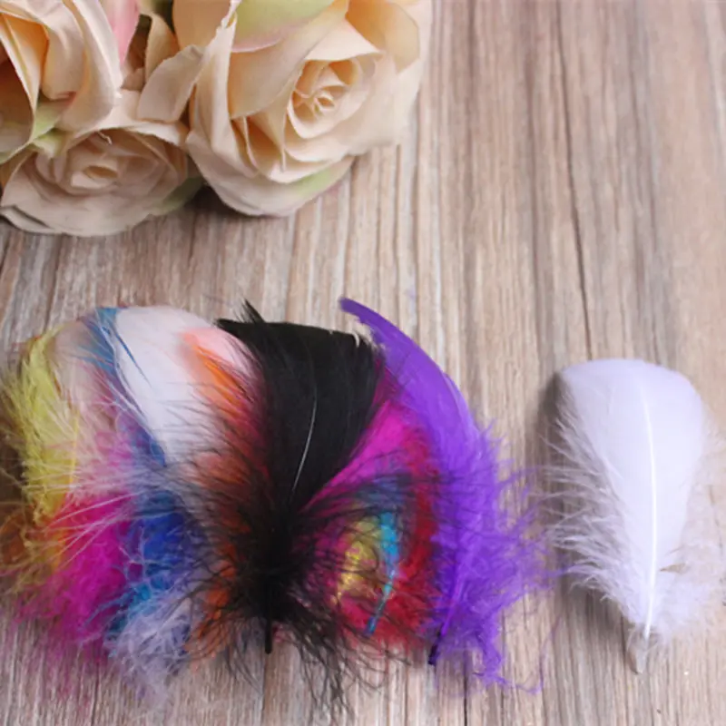 DIY-goose-feathers-Retail-50-pcs-7-10-cm-3-4-inches-goose-feather-plumes-Clothing