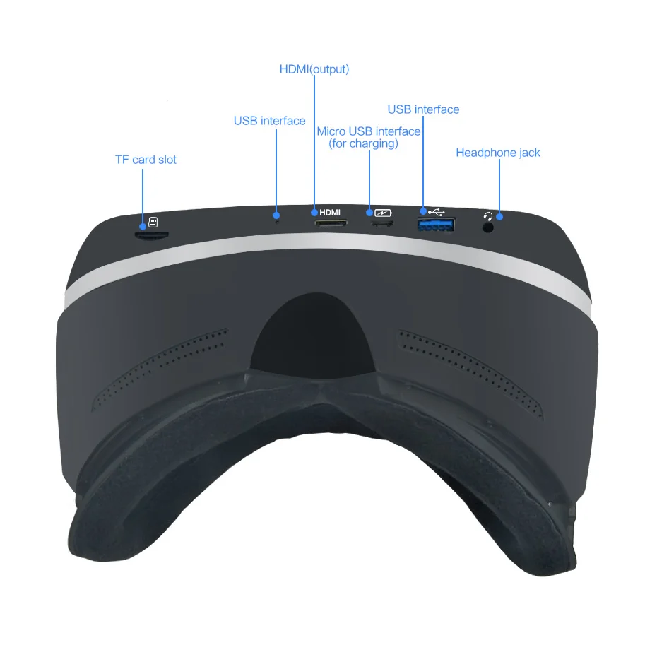 2K Virtual Reality Goggles VR 3D Glasses All In One VR Headset Immersive Android 6.0 RK3399 2560*1440P IPS 5.5 VR 3D Box pico neo standard snapdragon 820 2k 1080p all in one android headset