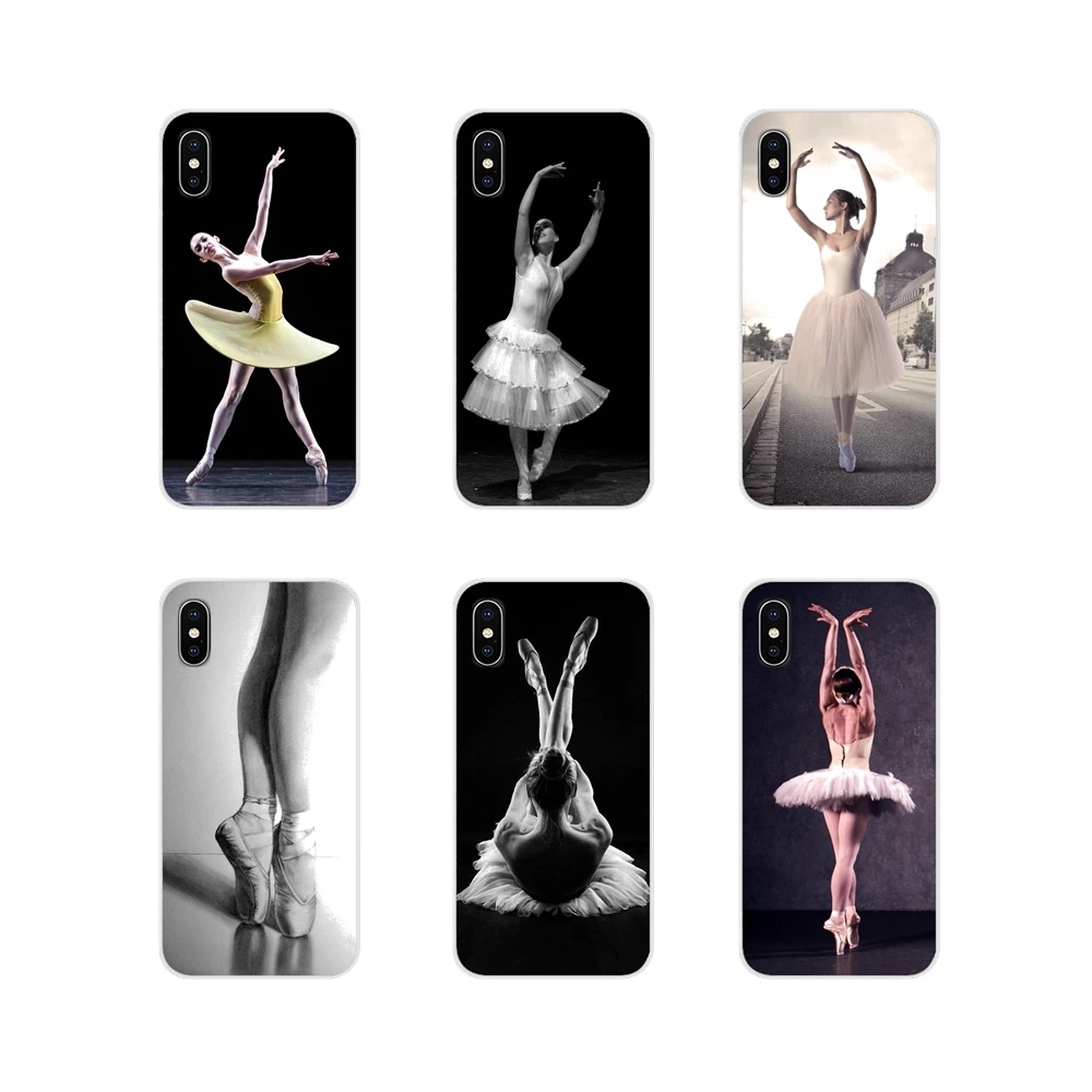 

For LG G3 G4 Mini G5 G6 G7 Q6 Q7 Q8 Q9 V10 V20 V30 X Power 2 3 K10 K4 K8 2017 Silicone Cover Bag Ballet Dancer girl ballet shoes