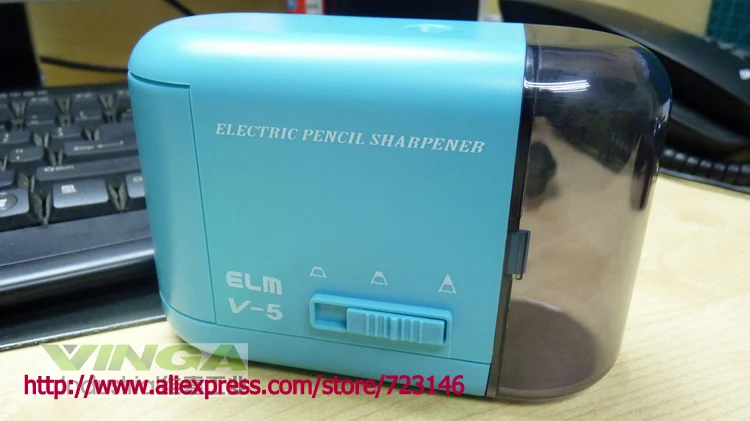 

JAPAN electric pencil sharpener desktop crank sharpener, steel pencil sharpener, sharpening machine, school stationery ELM V-5