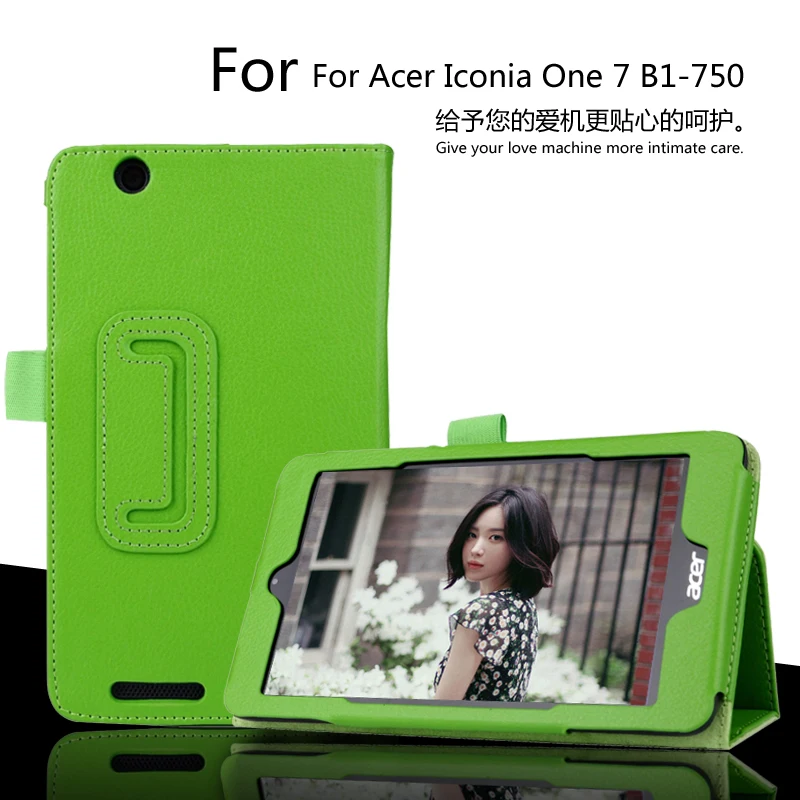  High quality !  For Acer Iconia One 7 B1 750 B1-750 7.0 inch Tablet Pu Leather Stand Tablet Cover Case 